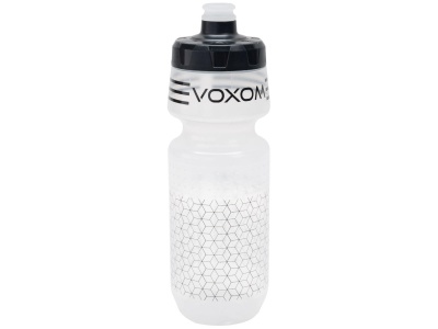 Voxom F1 Trinkflasche / transparent/schwarz  