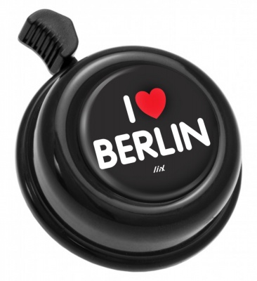 Liix COLOUR BELL I LOVE BERLIN Klingel / black  