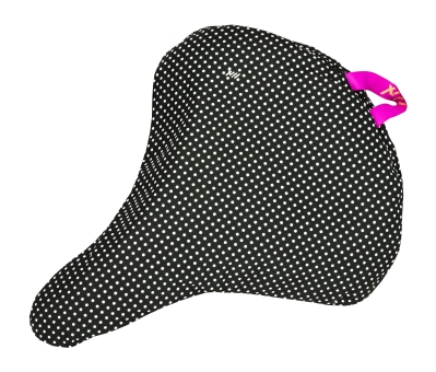 Liix SADDLE COVER POLKA DOT Sattelbezug / black 