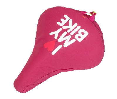 Liix SADDLE COVER I LOVE MY BIKE Sattelbezug / pink 