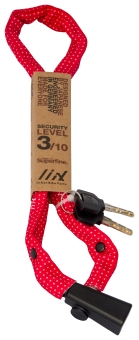Liix SMALL LOCK POLKA DOTS Schloss / red 