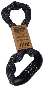 Liix BIG LOCK POLKA DOTS Schloss / black 