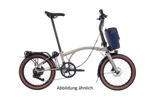 Brompton G-LINE Electric City+ (4-Gear) Traildust White