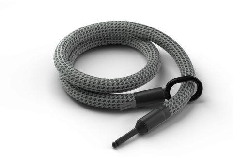 tex-lock MATE Schlossverlängerung electric grey / 120cm 1