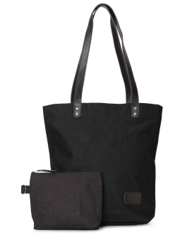 Liix KANNWAS Canvas Tasche / licorice black 