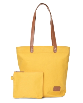 Liix KANNWAS Canvas Tasche / mustard yellow 