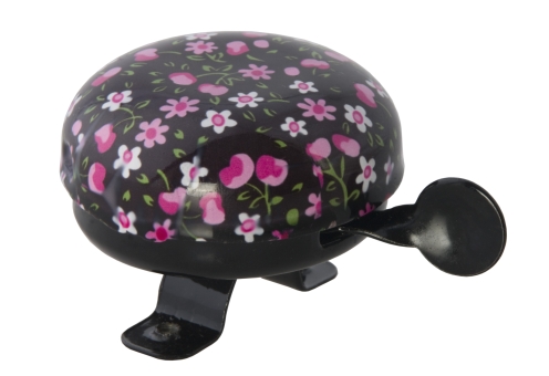 Liix FUNNY BELL PINK BLOSSOMS Klingel / black 