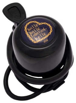 Liix SCOOTER BELL H&Auml;TTE H&Auml;TTE Klingel / black