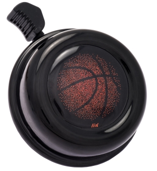 Liix COLOUR BELL BASKETBALL Klingel / black 