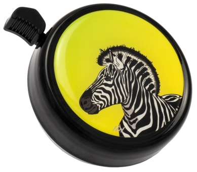 Liix BIG COLOUR BELL PUNKY ZEBRA Klingel / black 