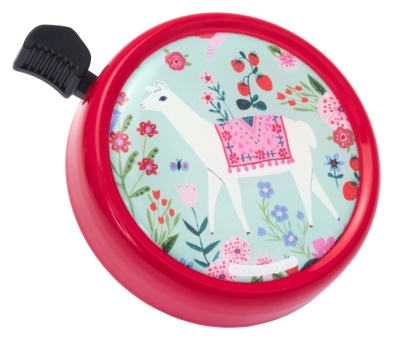 Liix BIG COLOUR BELL LAMA Klingel / red 