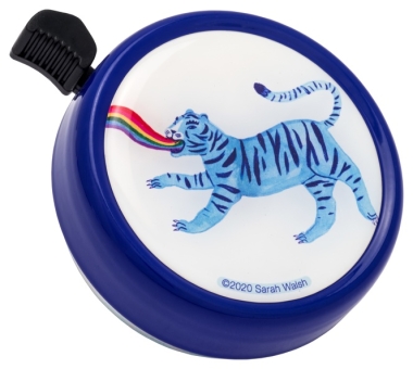 Liix BIG COLOUR BELL RAINBOW TIGER Klingel / blue 