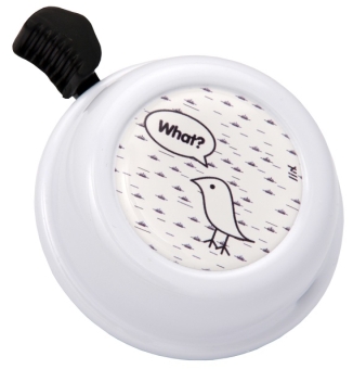 Liix COLOUR BELL WHAT BIRD Klingel / white 
