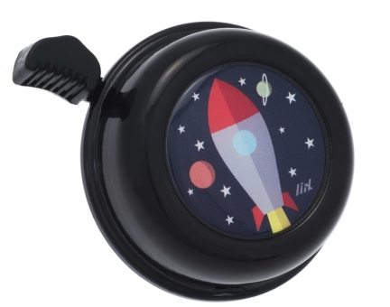 Liix COLOUR BELL ROCKET Klingel / black 