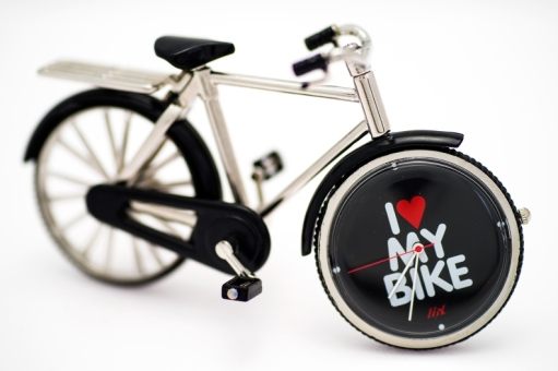 Liix I LOVE MY BIKE CLOCK Uhr 