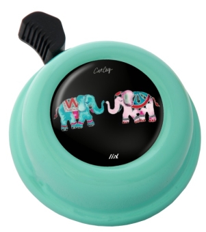Liix COLOUR BELL ELEPHANT KISS Klingel / pastel green 