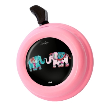 Liix COLOUR BELL ELEPHANT KISS Klingel / rosy 