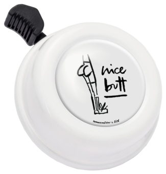 Liix COLOUR BELL MANAMOLOTOV NICE BUTT Klingel /&nbsp;white 