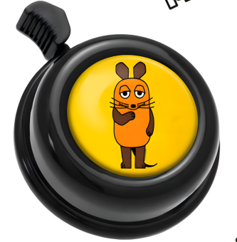 Liix kleur Bell Mouse zwart