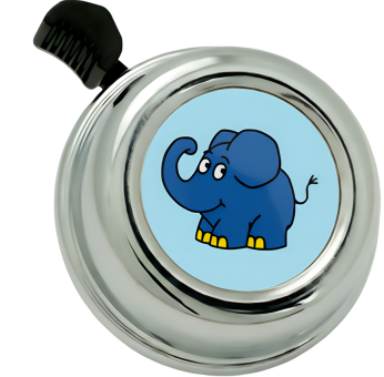 Liix kleur Bell Mouse Olifant Chrome