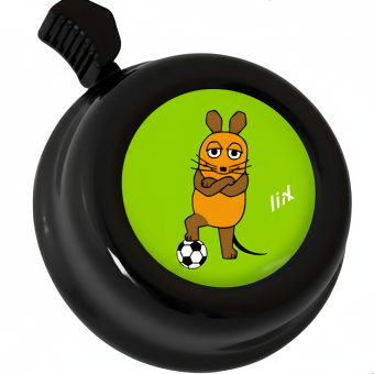 Liix kleur Bell Mouse voetbal zwart