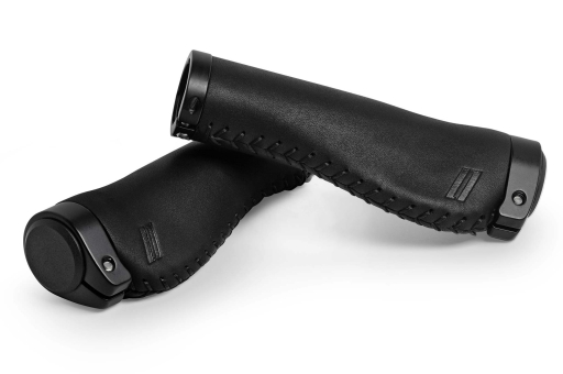 Schindelhauer Leder Ergo Griffe Schwarz/Schwarz 1
