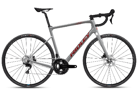 Ridley Grifn 105 2x12 XL | Battleship Grey/Candy Red Metallic