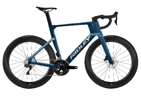 Ridley Noah 105 DI2 2x12 / Petrol Blue Metallic/White
