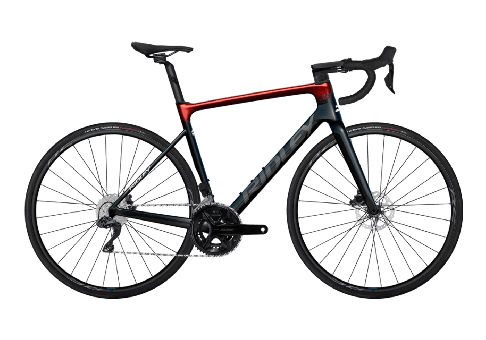 Ridley Falcn 105 DI2 / Black/White/Candy Red Metallic XS