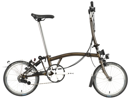 Brompton C-LINE Explore (6-Spd) / High / Gloss Black Lacquer