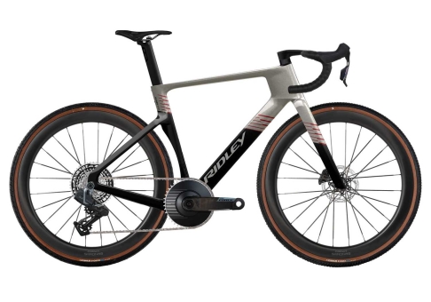 Ridley Kanzo Fast 2.0 Force XPLR M | Autumn Grey/UD Carbon/Candy Red Metallic 1
