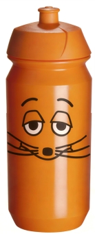 Liix Trinkflasche Maus Gesicht Orange 500ml