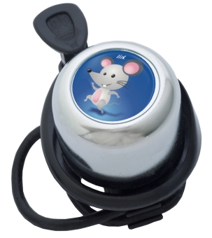 Liix SCOOTER BELL DANCING MOUSE Klingel / chrome 
