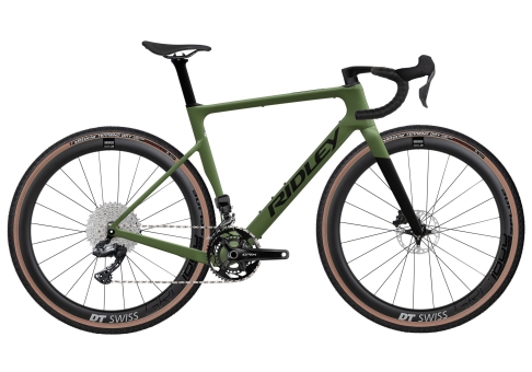 Ridley ASTR RS GRX800 DI2 2x / UD Carbon/Crocodile Green