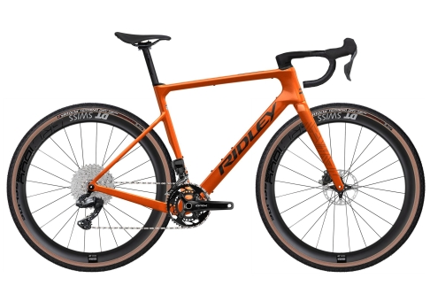 Ridley ASTR GRX800 DI2 2x / Rich Orange Metallic/Black
