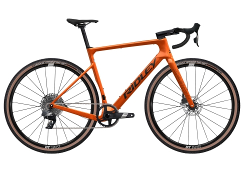 Ridley ASTR Apex XPLR AXS 1x12 / Rich Orange Metallic/Black