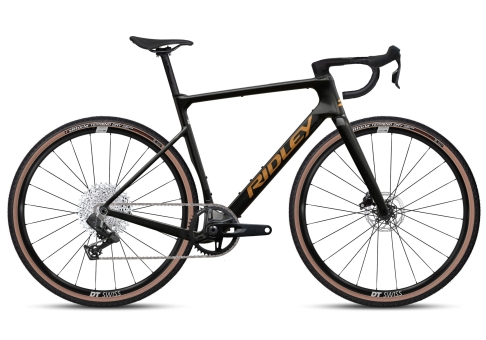 Ridley ASTR Rival XPLR 1x13 / Black Metallic/Bronze Gold