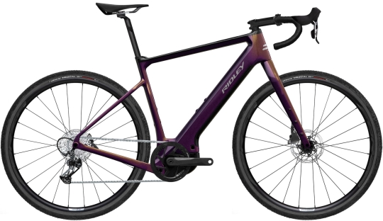 Ridley E-KANZO Adventure GRX DI2 1x12 / Maroon Black