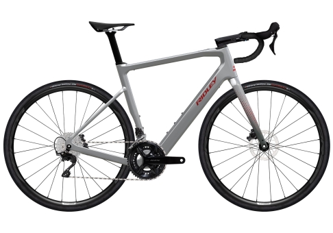 Ridley E-GRIFN 105 DI2 / Battleship Grey /  Candy Red
