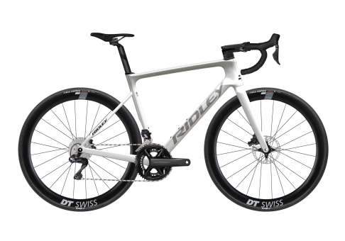 Ridley FALCN Ultegra DI2 2x12 / Pearl White + Silver/Black