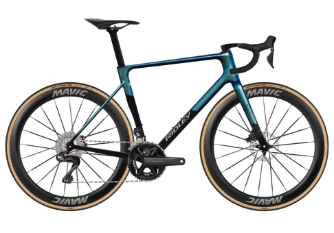 Ridley FALCN RS 2.0 Ultegra DI2 XXS | UD Carbon/Peacock Green 1
