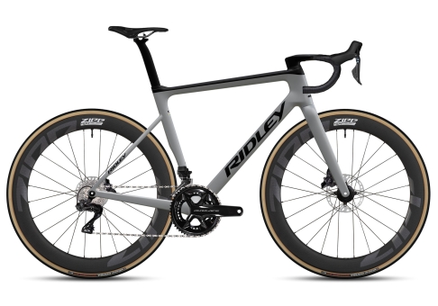 Ridley FALCN RS Dura Ace DI2 2x12 / Black/Battleship Grey