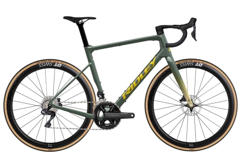 Ridley GRIFN RS ROAD Ultegra DI2 2x12 / Green/Yellow
