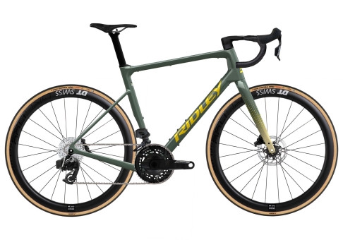 Ridley GRIFN RS ROAD Force AXS 2x12 / Green/Yellow