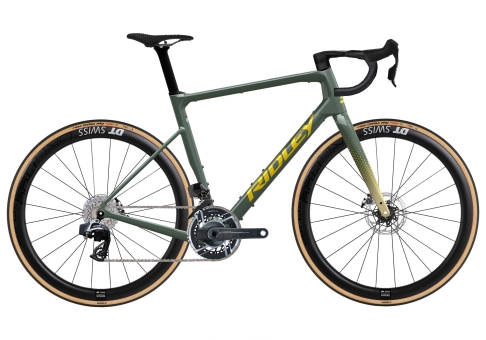 Ridley GRIFN RS ROAD Red AXS 2x12 / Green/Yellow