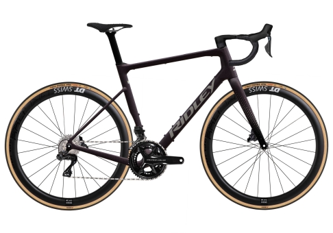 Ridley GRIFN RS ROAD Dura Ace DI2 2x12 / Dark Plum Metallic/Autumn Grey