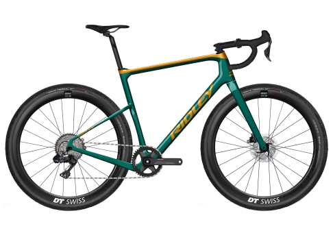 Ridley KANZO ADVENTURE Force XPLR 1x13 / Honey Gold Metallic/Ocean Green