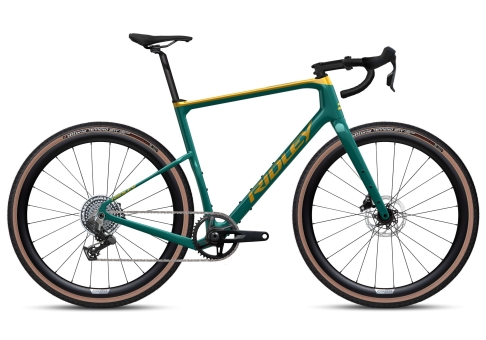 Ridley KANZO ADVENTURE Rival XPLR 1x13 / Honey Gold Metallic/Ocean Green