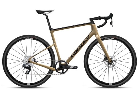Ridley KANZO ADVENTURE Apex XPLR AXS 1x12 / Black Metallic/Desert Dune Metallic S 1