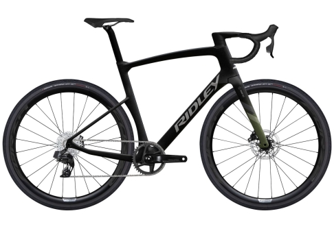 Ridley KANZO FAST Red XPLR 1x13 / Black Metallic/Silver